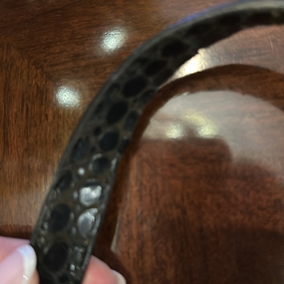 Hermes’ vintage black porosus crocodile bag - Picture 11 of 12